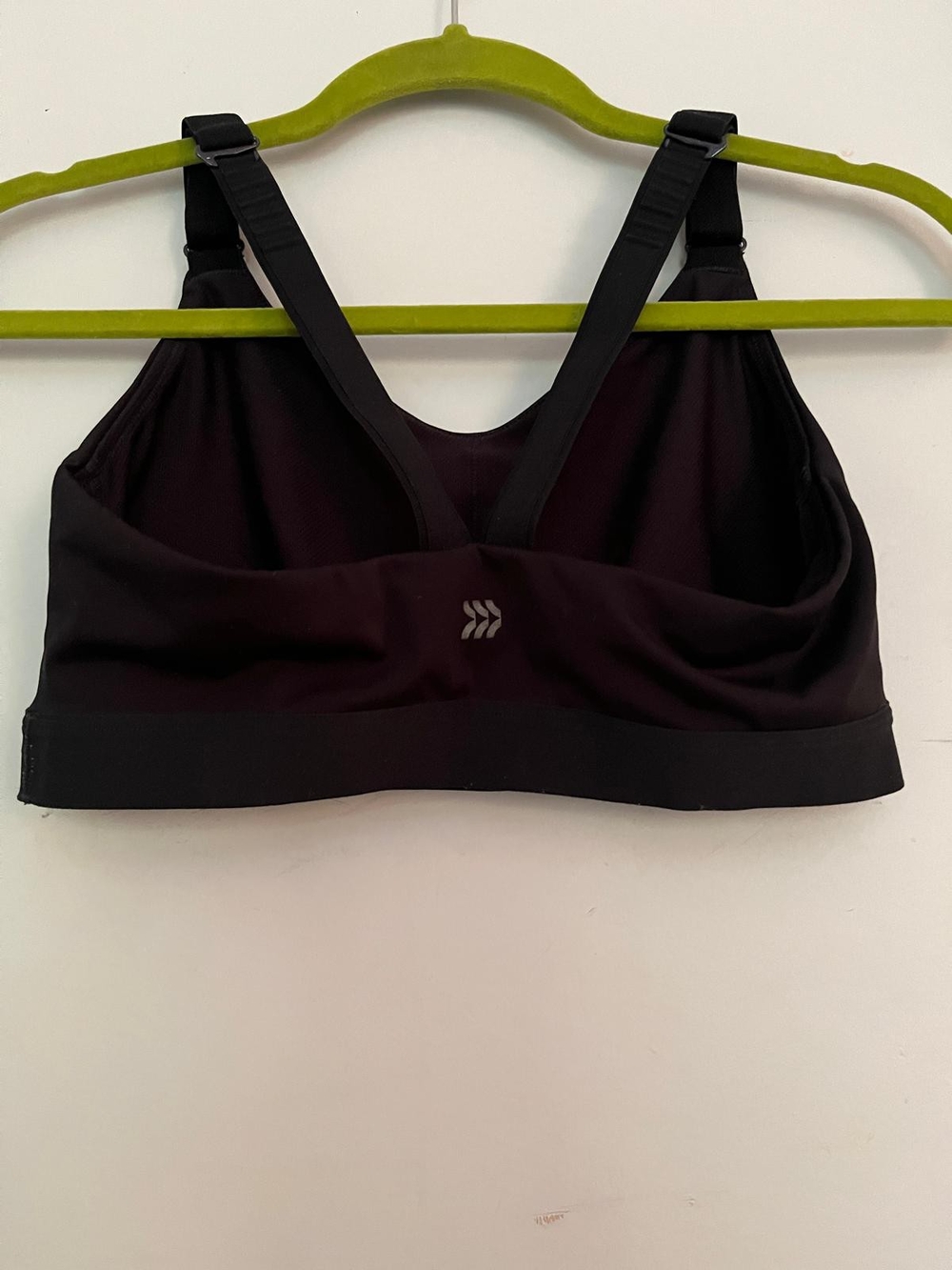 Free People Black Racerback Sports Bra
